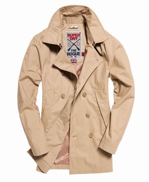 Superdry Rogue Mac Férfi Kabát Szürke | FAIMK6483